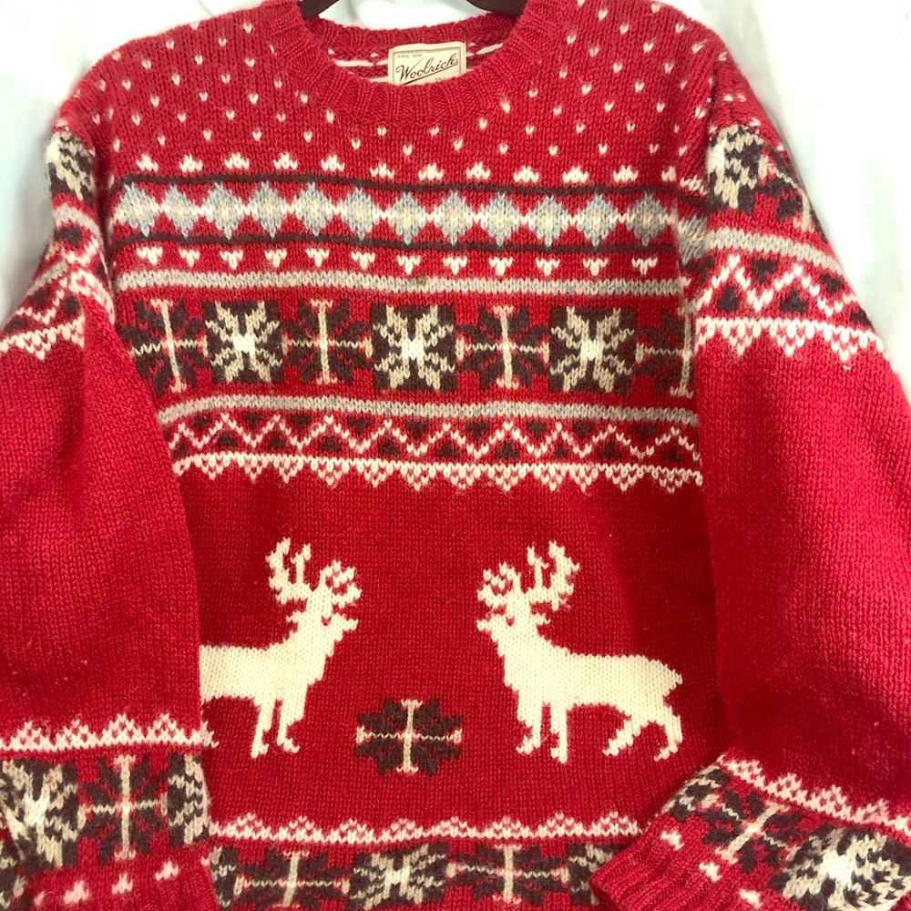 Woolrich womens wool sweater XL